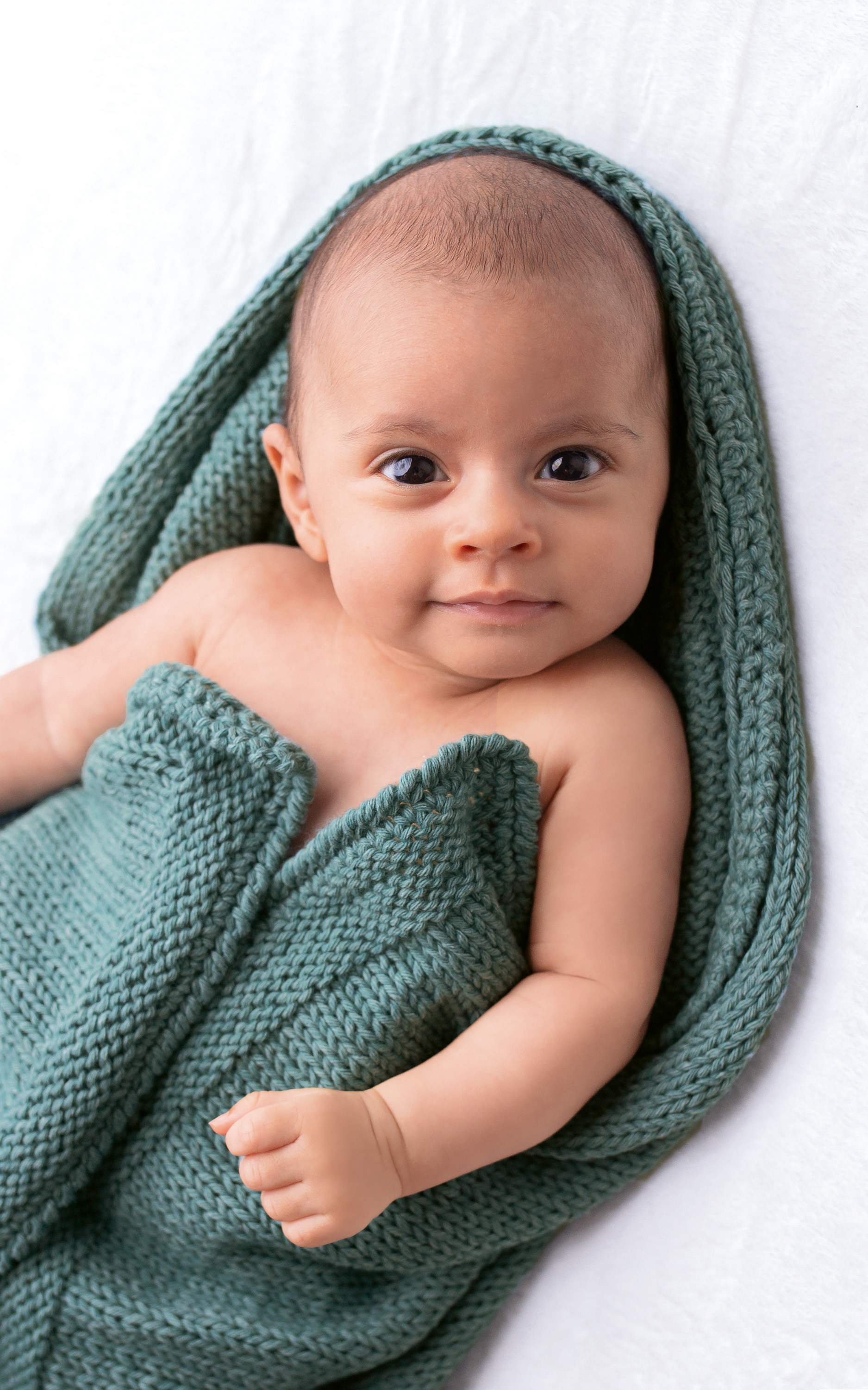 LANA GROSSA Strickset Baby Decke mit Sternmuster - Strickset
