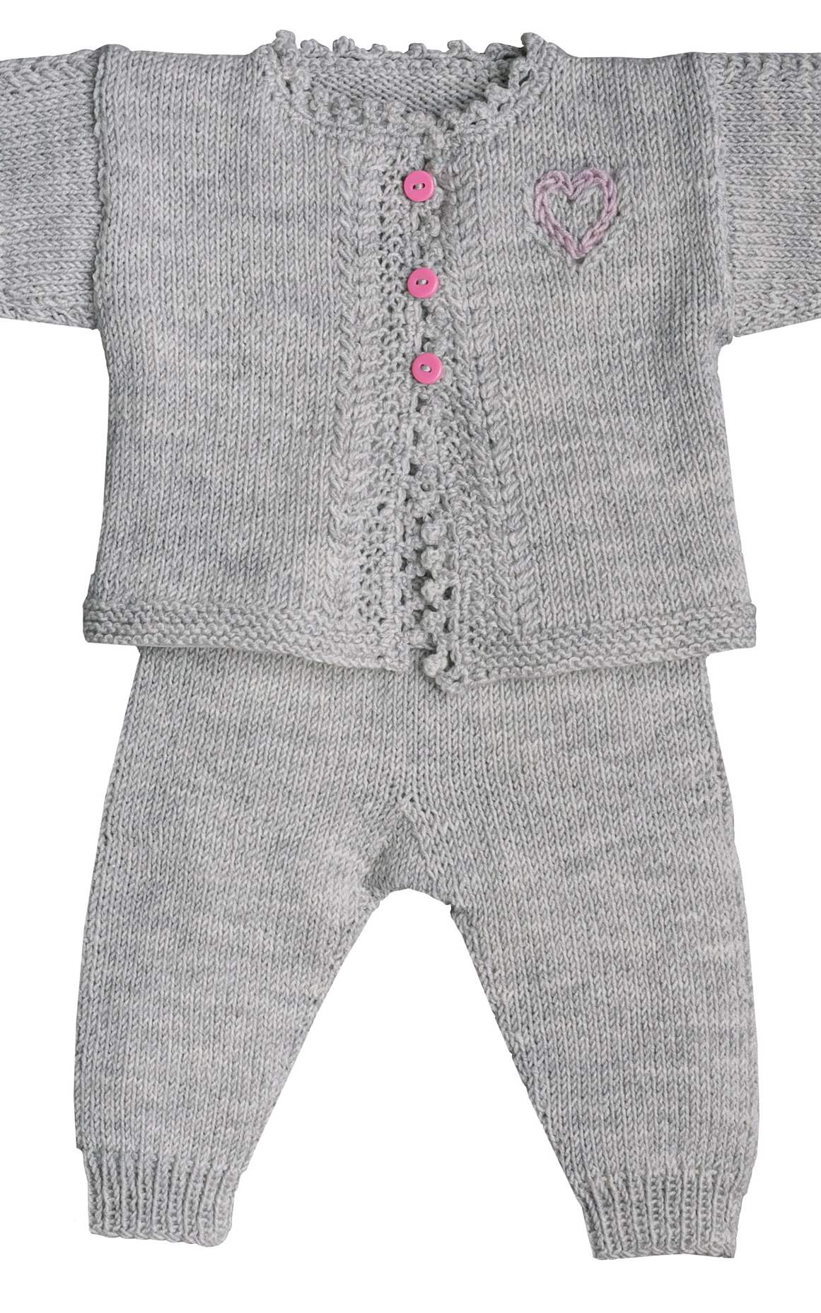 Baby lange Hose mit Rippenrand - Strickset von LANA GROSSA jetzt online kaufen bei OONIQUE