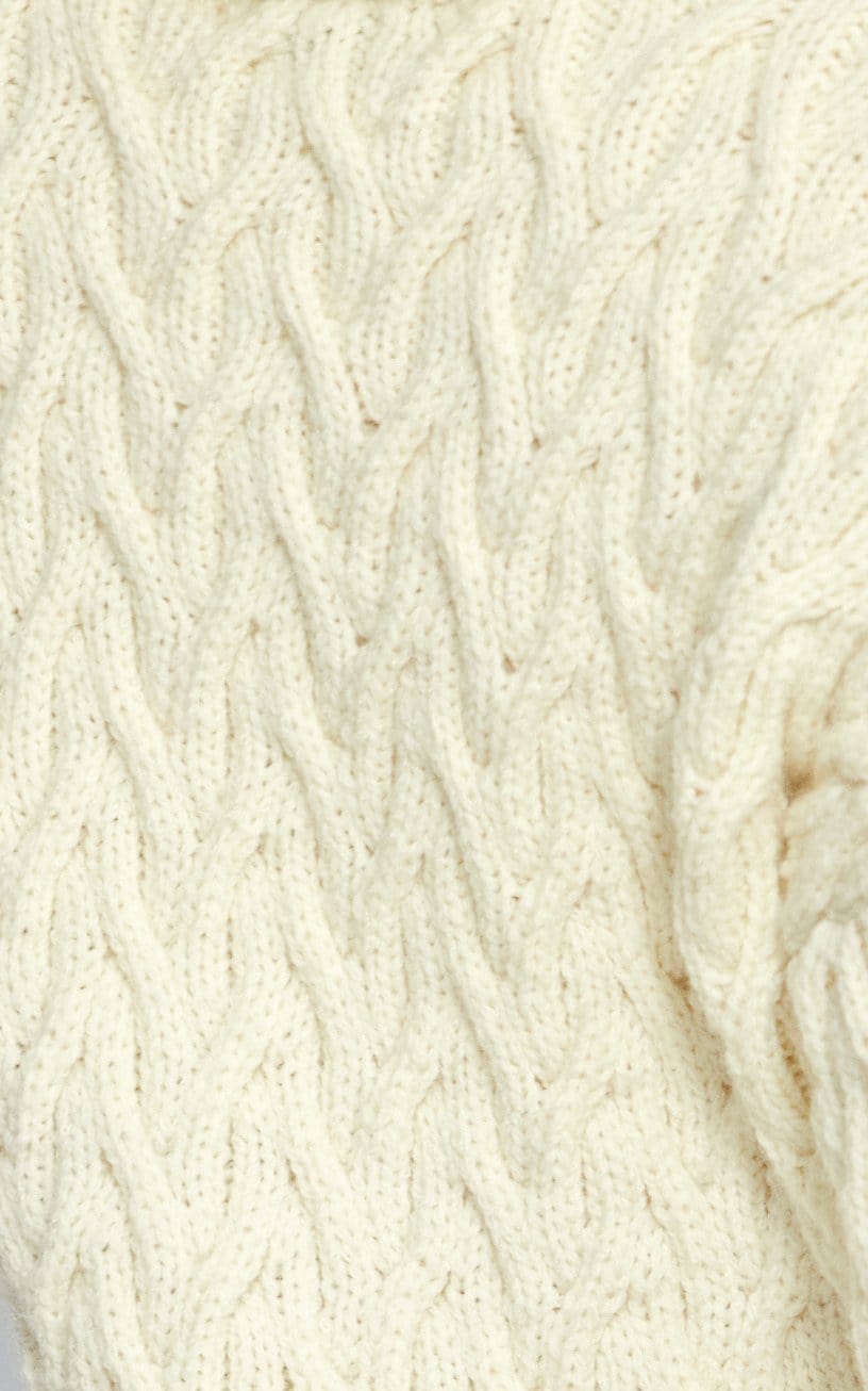 Cardigan im Zopfmuster - COOL MERINO - Strickset von LANA GROSSA jetzt online kaufen bei OONIQUE