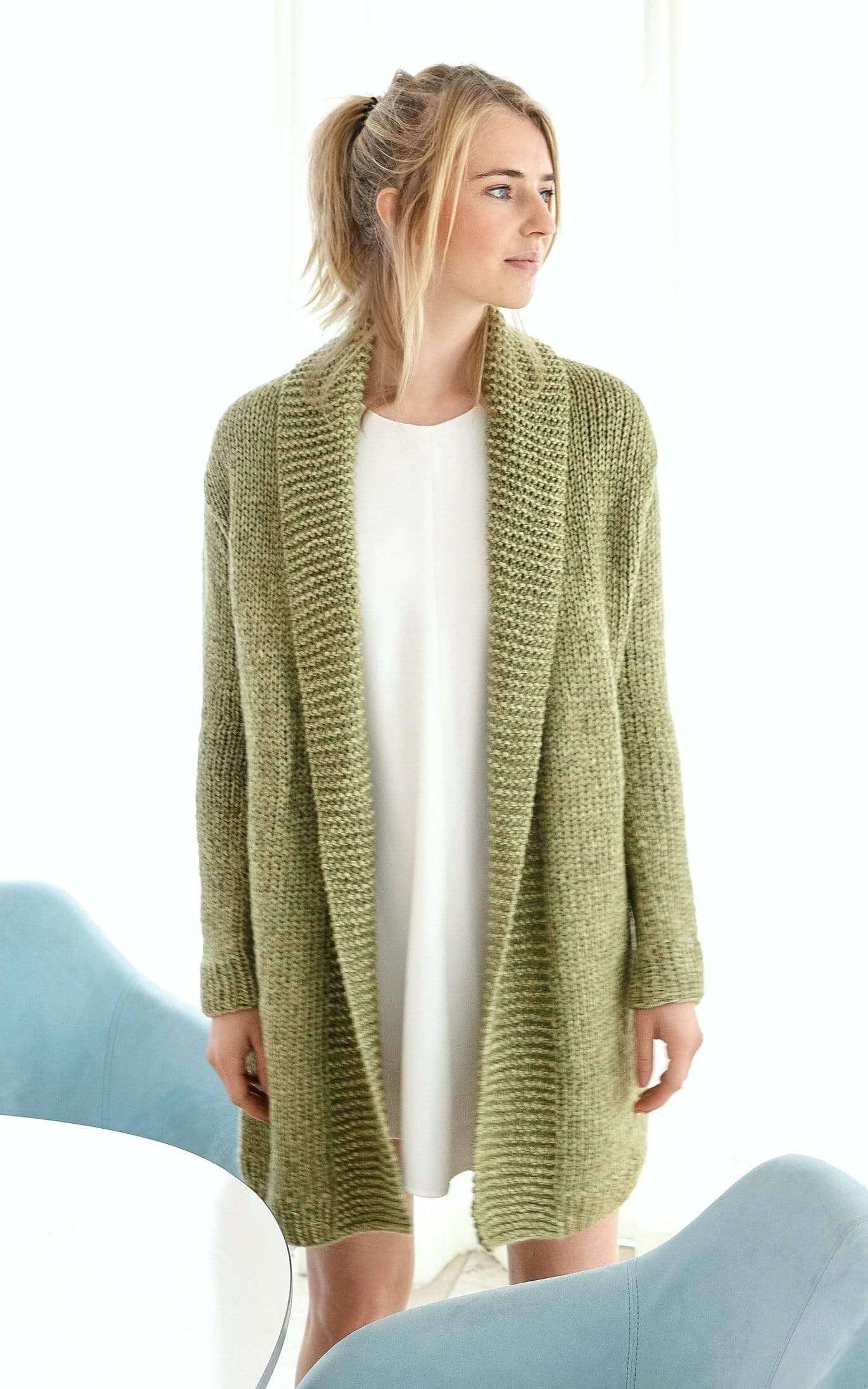 Strickjacken Feinstrick Long Cardigan Strickcardigan Strickjacke