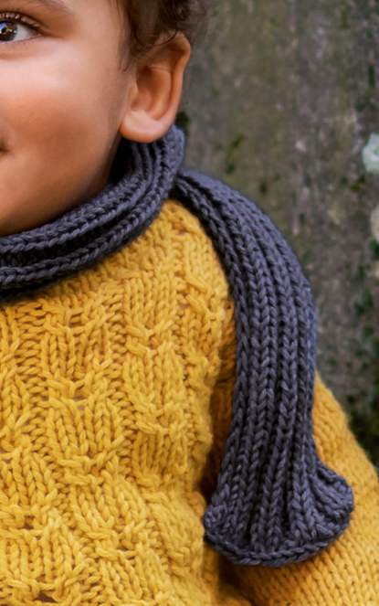 Kinder Schal - Strickset von LANA GROSSA jetzt online kaufen bei OONIQUE