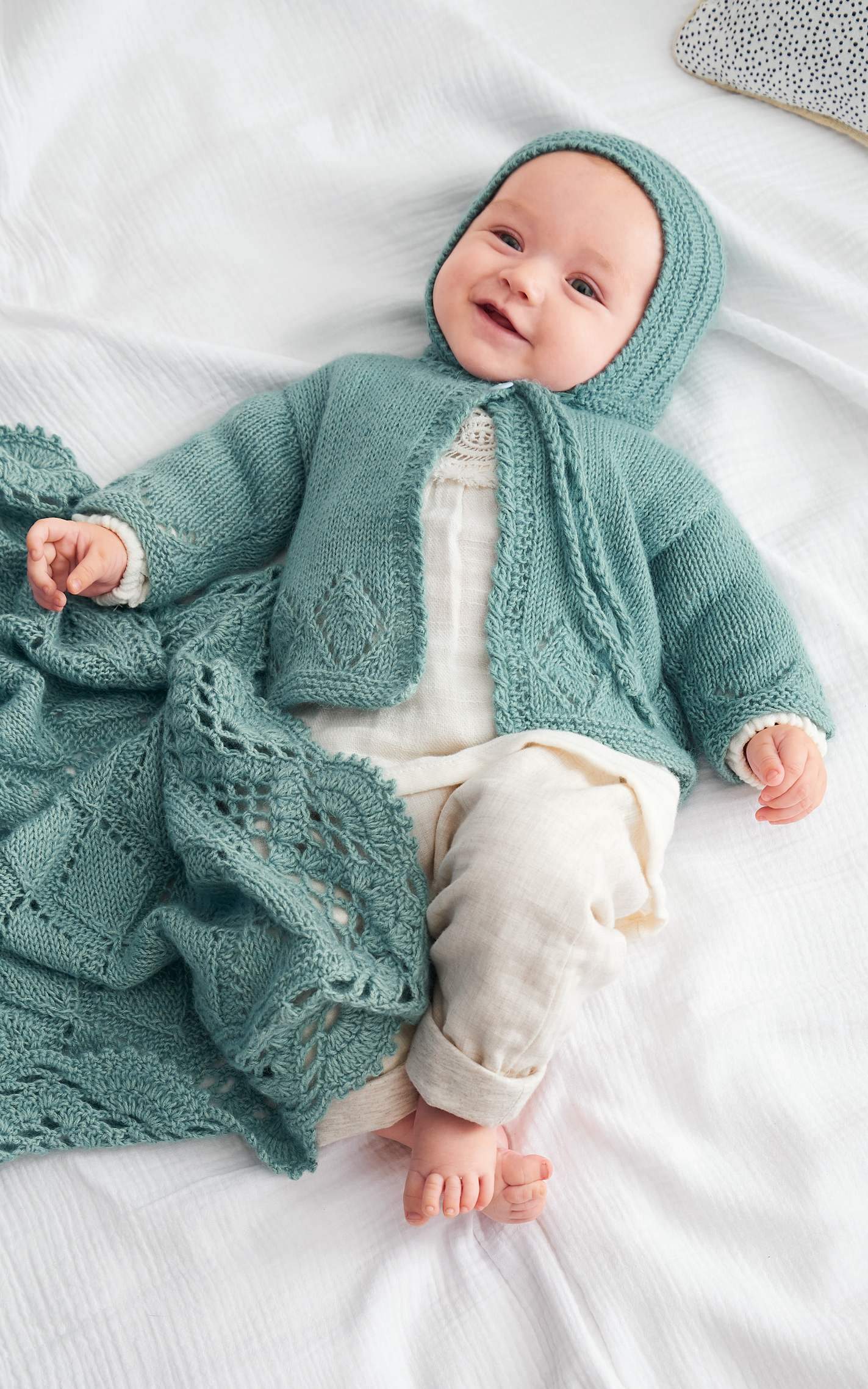 Kuschelige Baby Mütze - Strickset von LANA GROSSA jetzt online kaufen bei OONIQUE
