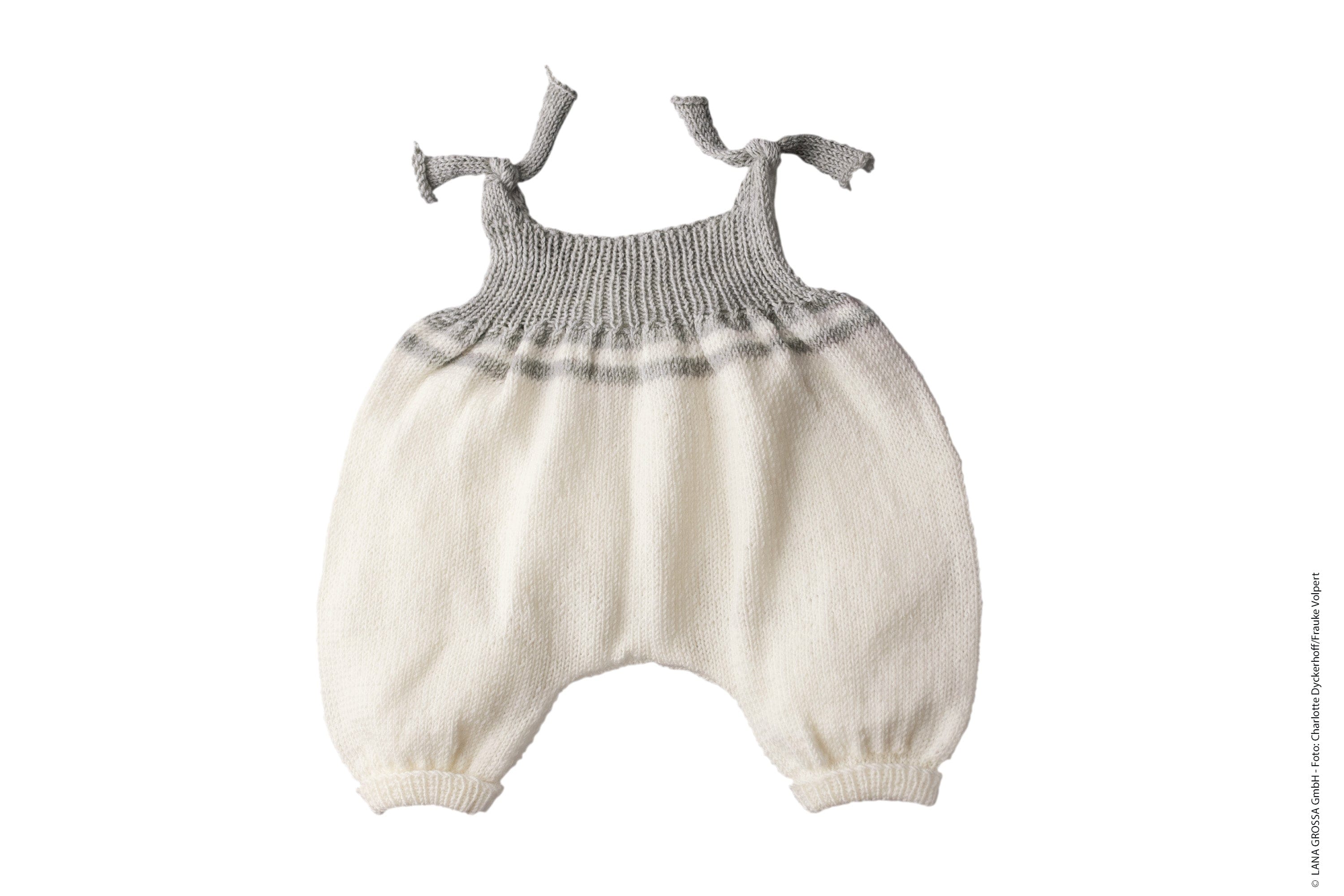 Baby Overall mit Streifen - Strickset von LANA GROSSA jetzt online kaufen bei OONIQUE