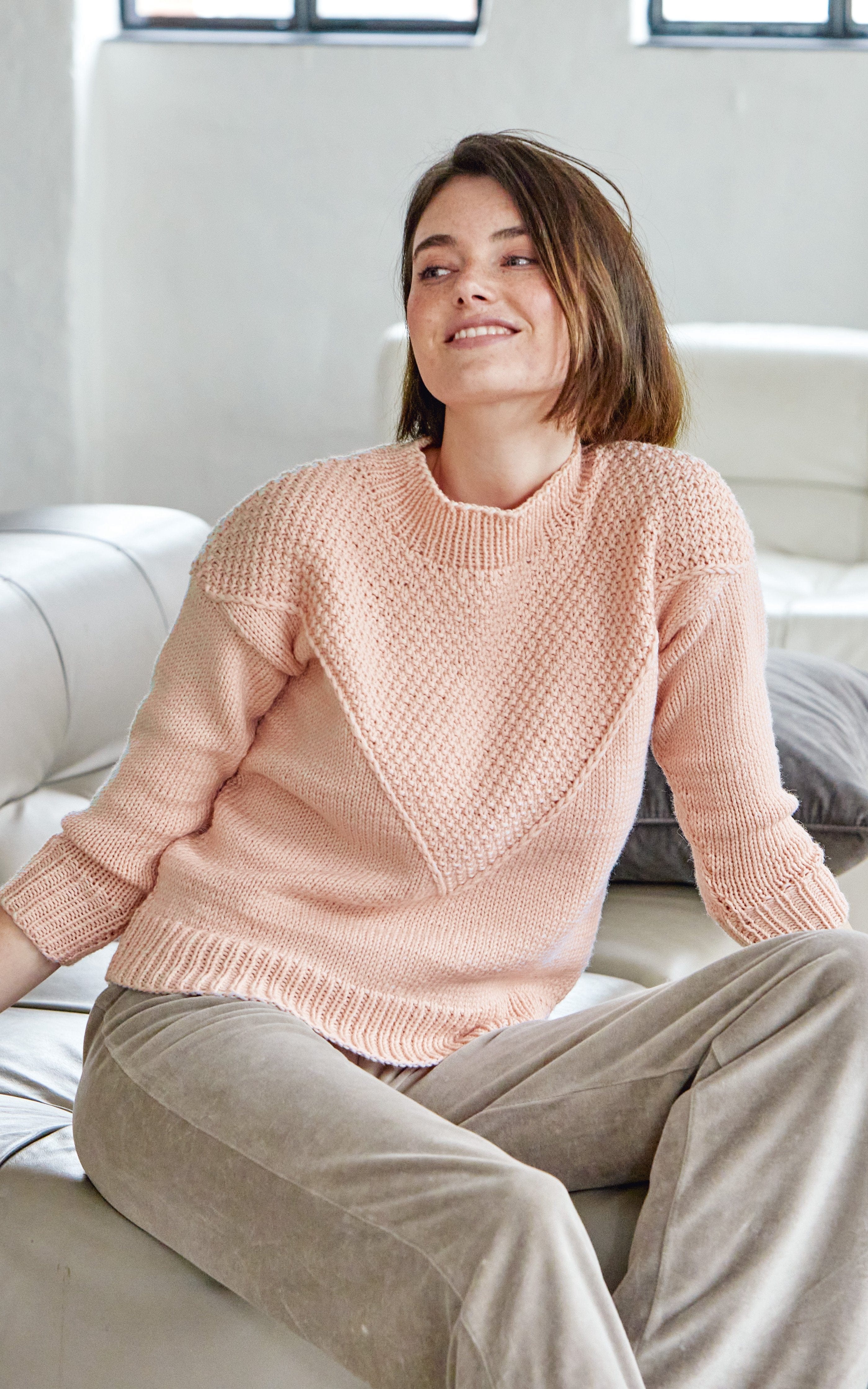 Pullover im Mustermix - BINGO - Strickset von LANA GROSSA jetzt online kaufen bei OONIQUE