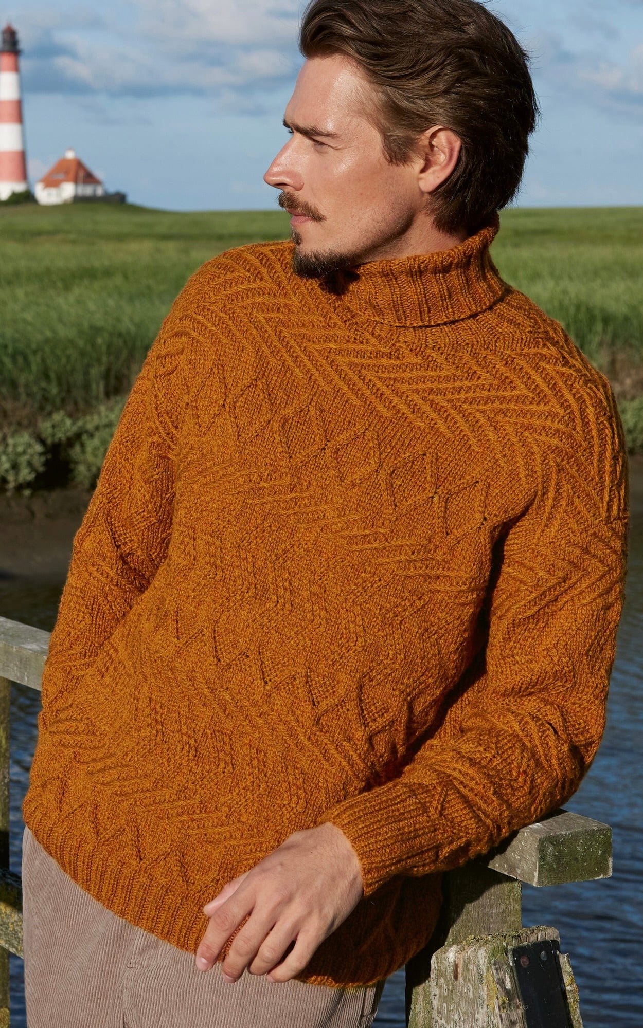 Pullover im Mustermix - COOL MERINO - Strickset von LANA GROSSA jetzt online kaufen bei OONIQUE