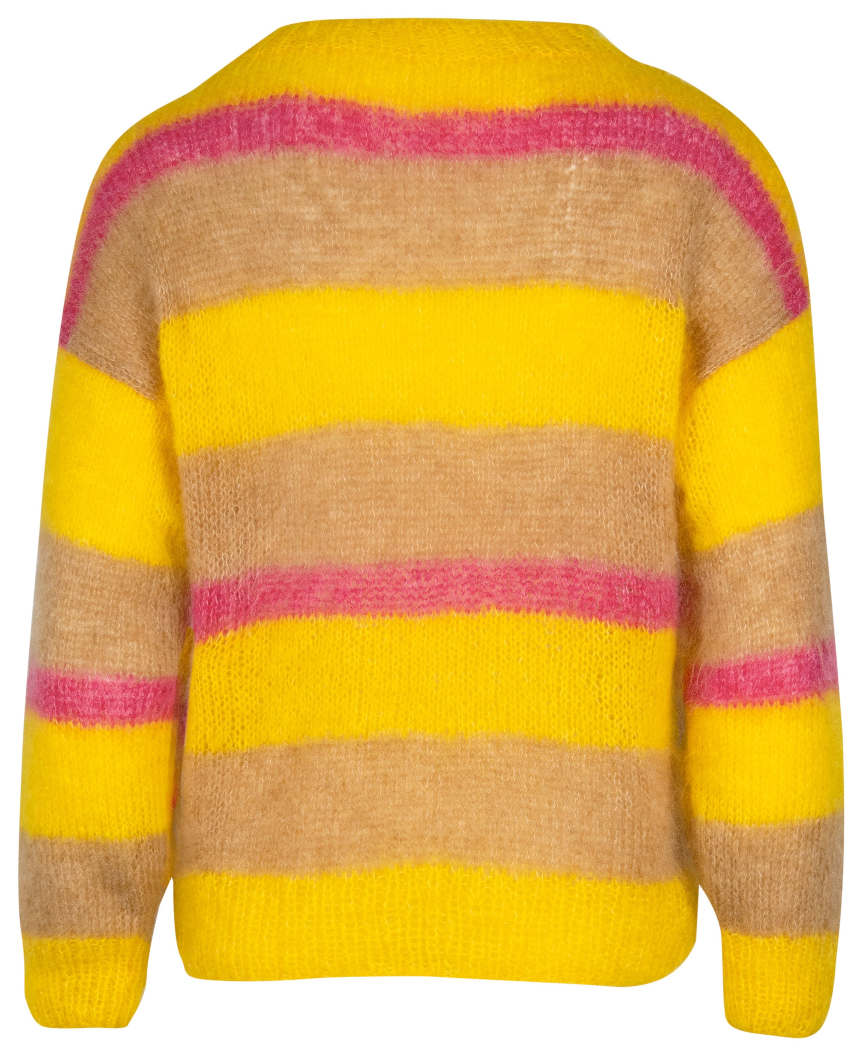 LANA GROSSA Strickset Pullover mit bunten Streifen - Strickset