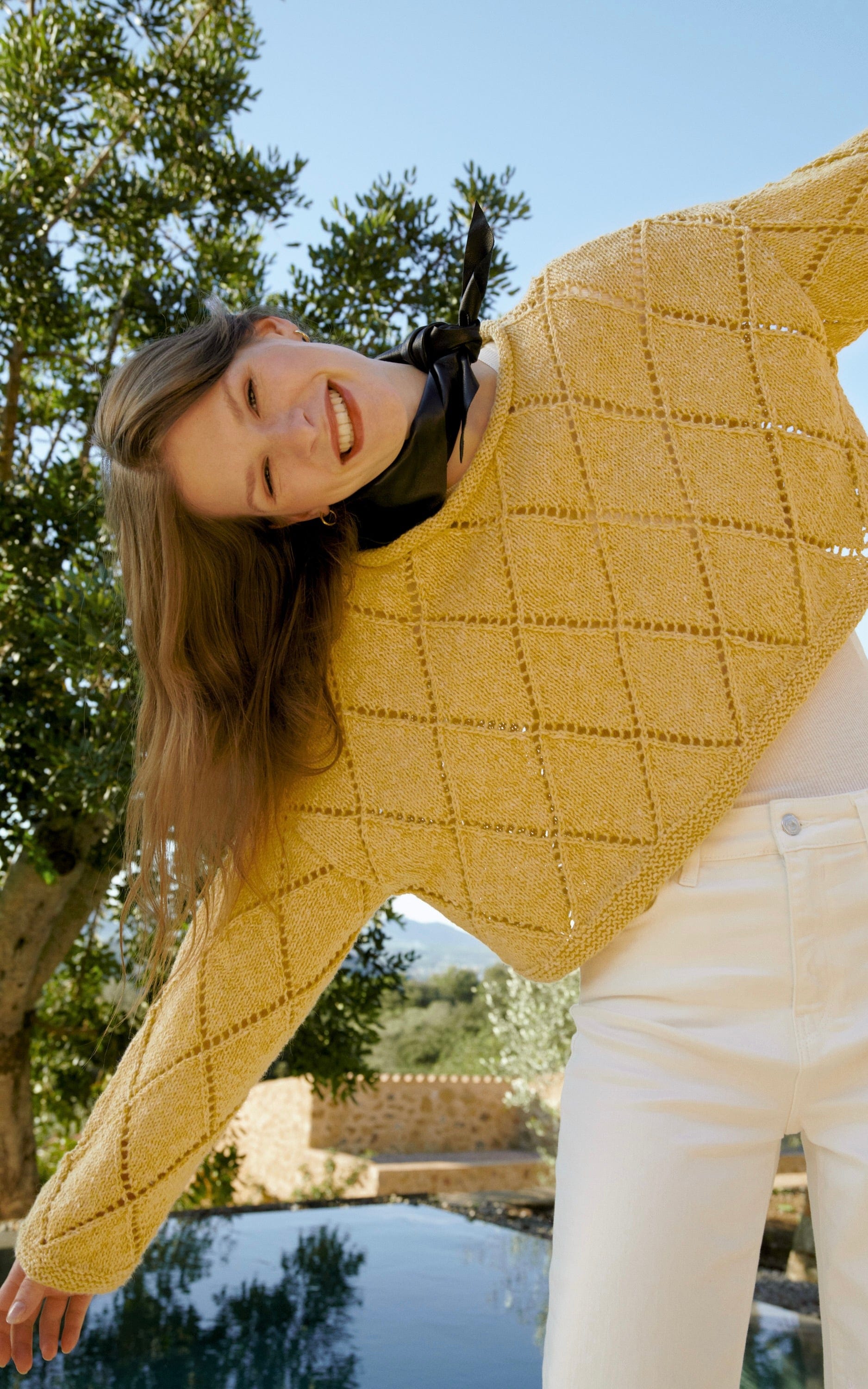 Pullover mit Rauten · CARA - Strickset von LANA GROSSA jetzt online kaufen bei OONIQUE