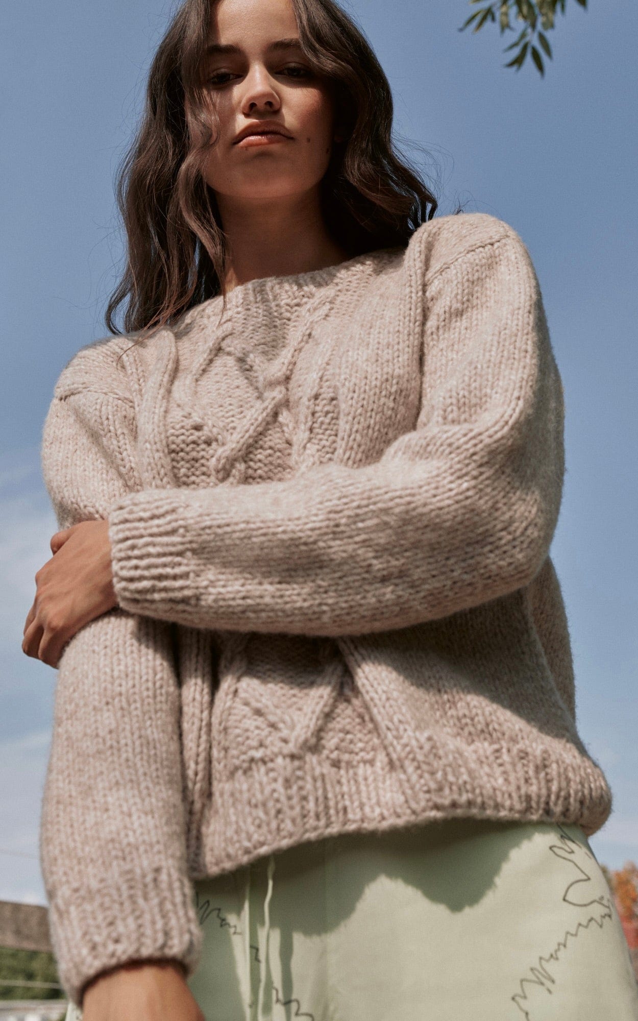 Pullover mit Rautenmuster - ECOPUNO CHUNKY - Strickset von LANA GROSSA jetzt online kaufen bei OONIQUE