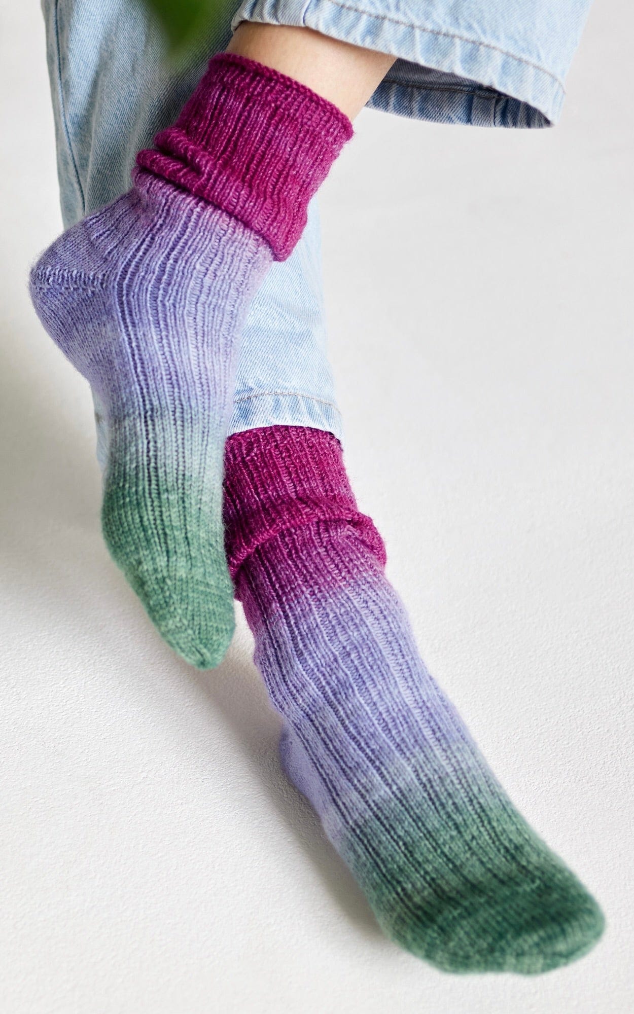 LANA GROSSA Strickset Socken - MEILENWEIT 50 MERINO HAND-DYED - Strickset