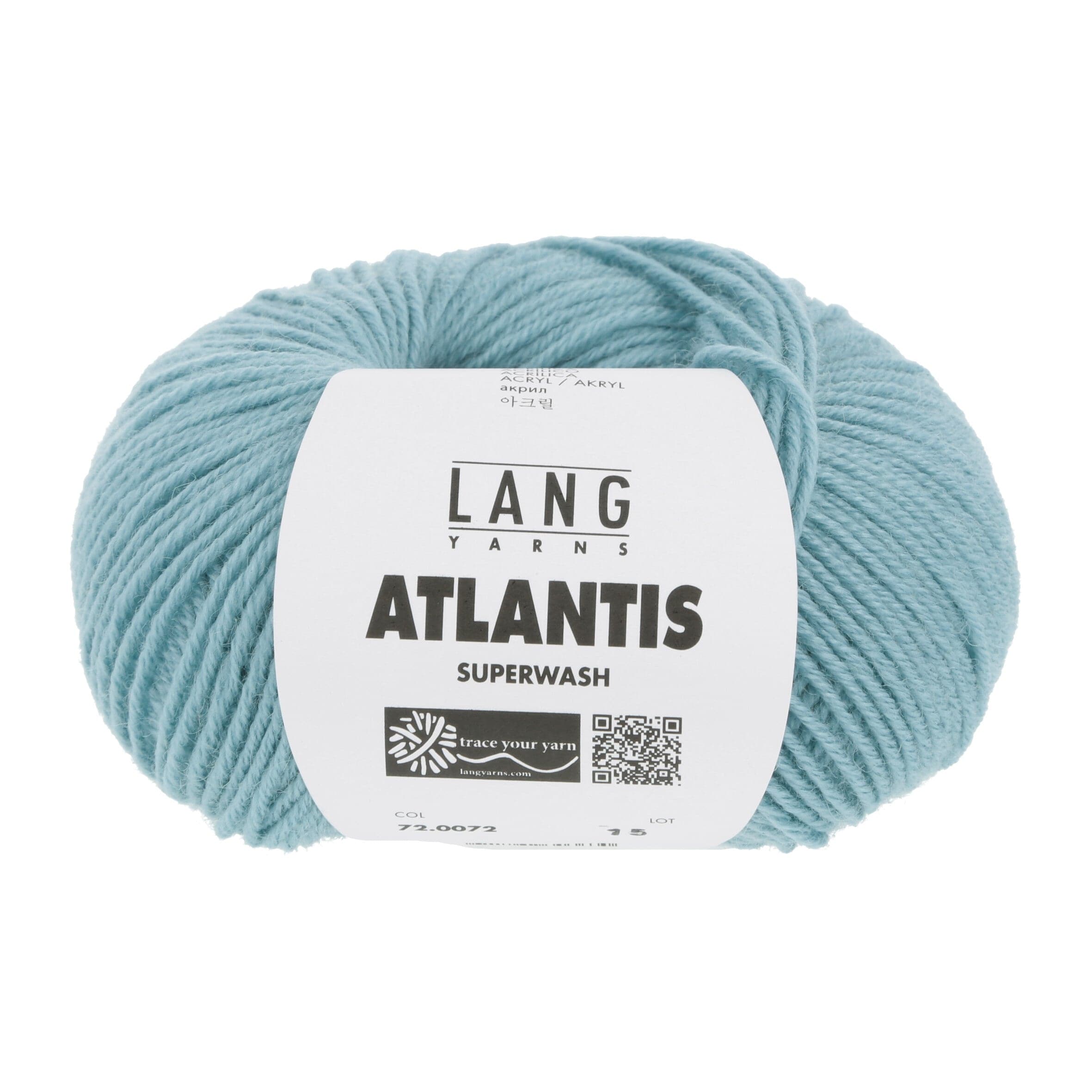 LANG YARNS Garn 0072 - acqua ATLANTIS