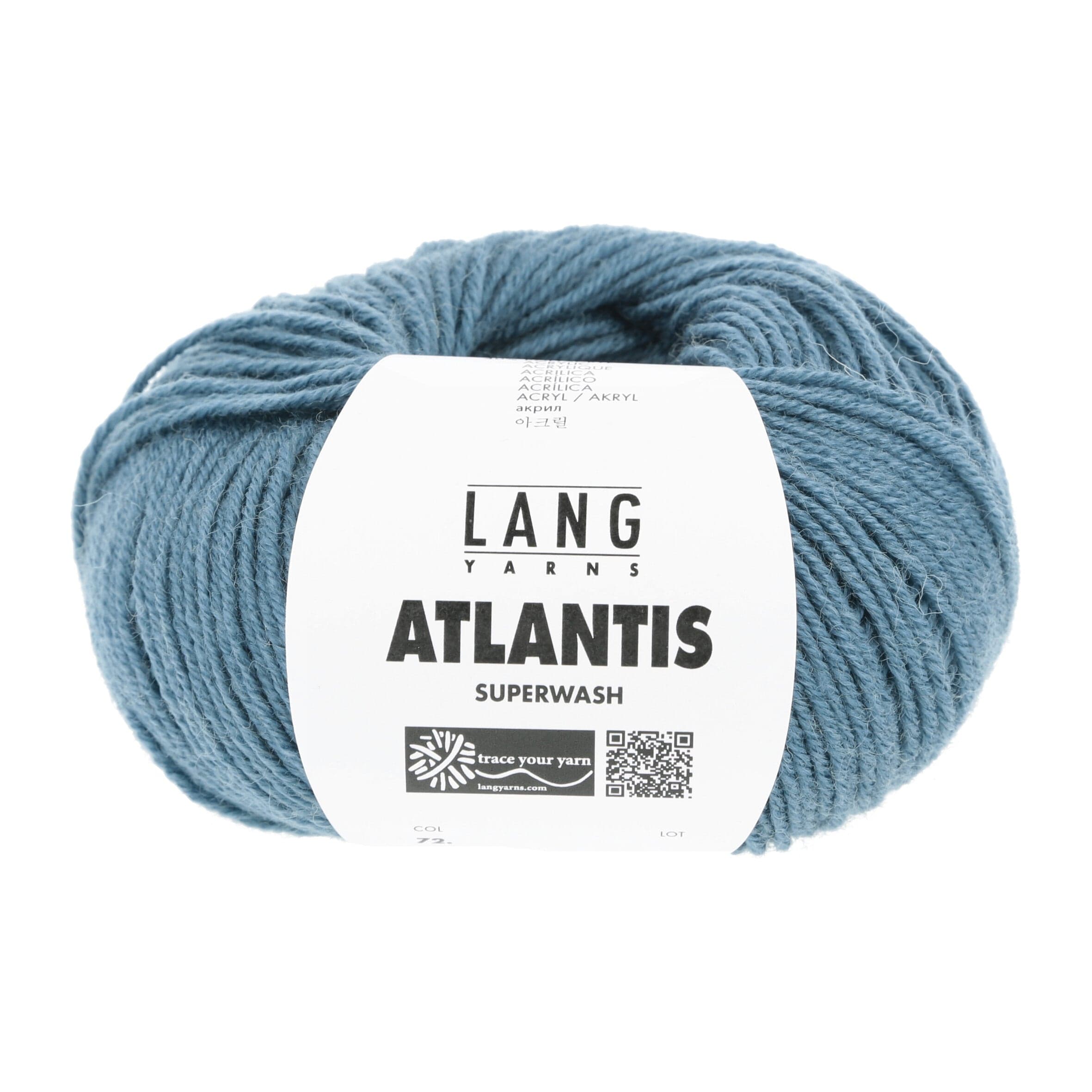 LANG YARNS Garn 0074 - atlantik ATLANTIS