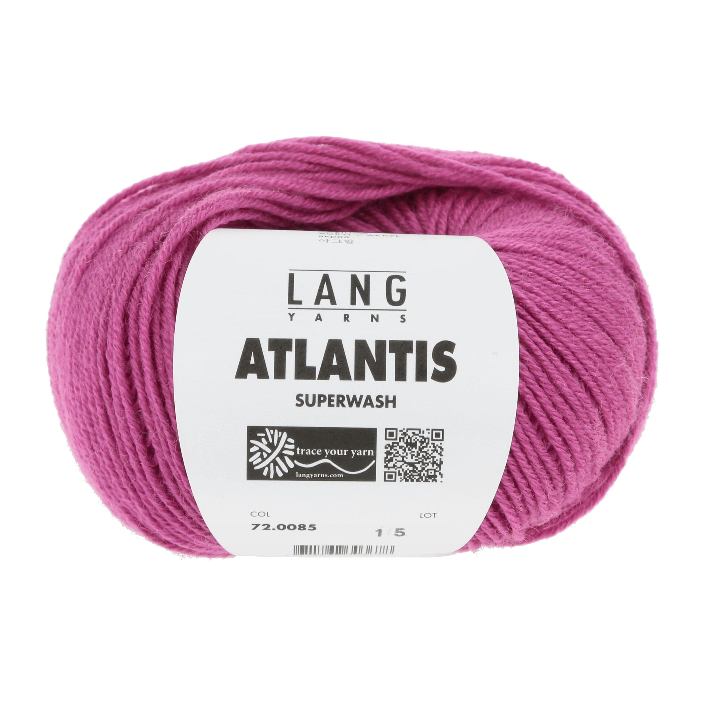 LANG YARNS Garn 0085 - pink ATLANTIS