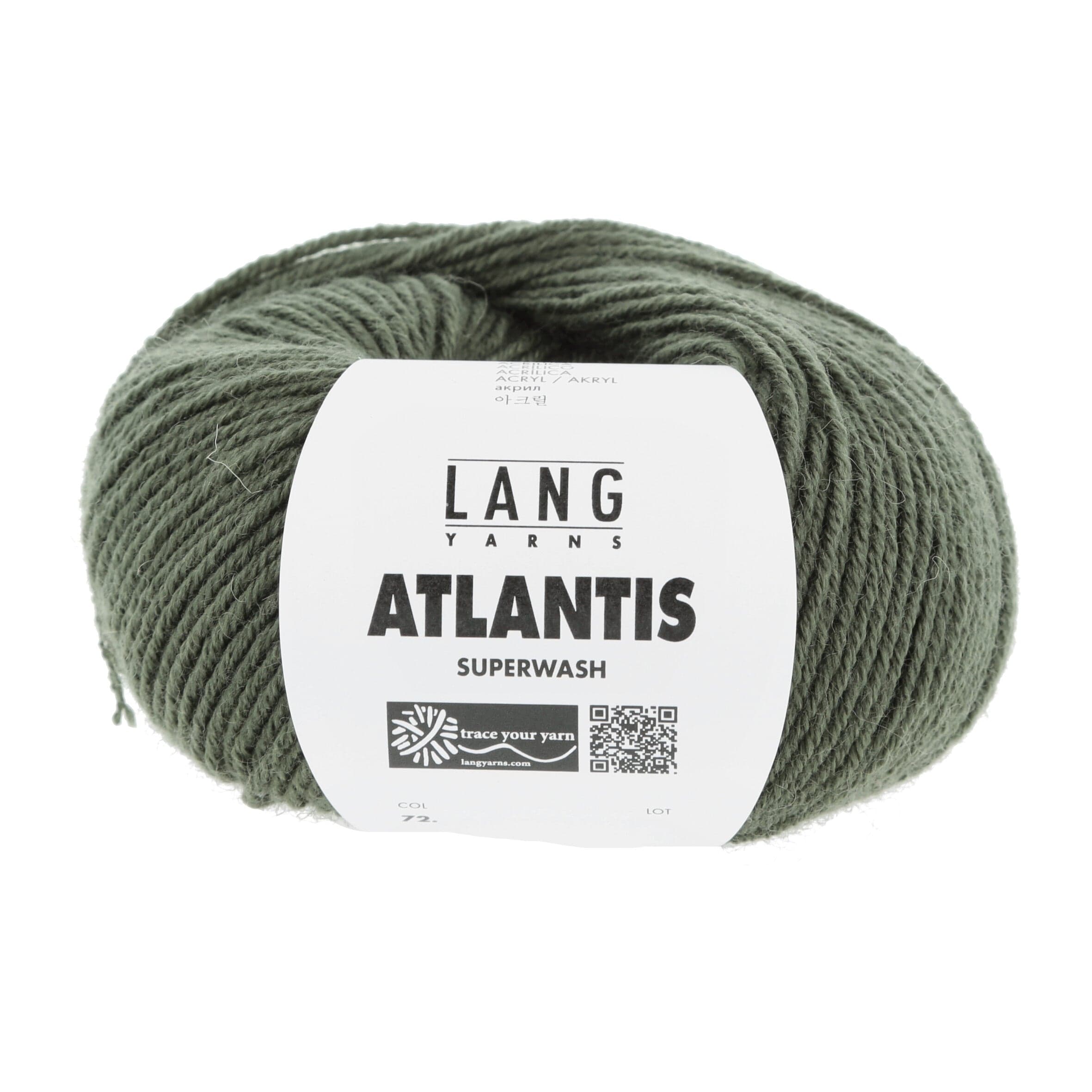 LANG YARNS Garn 0098 - olive ATLANTIS