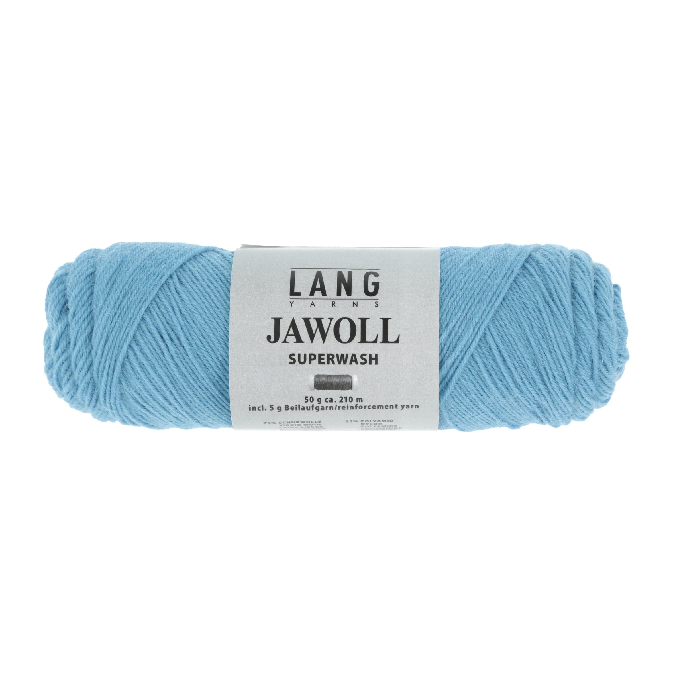 LANG YARNS Garn 0110 - blau JAWOLL