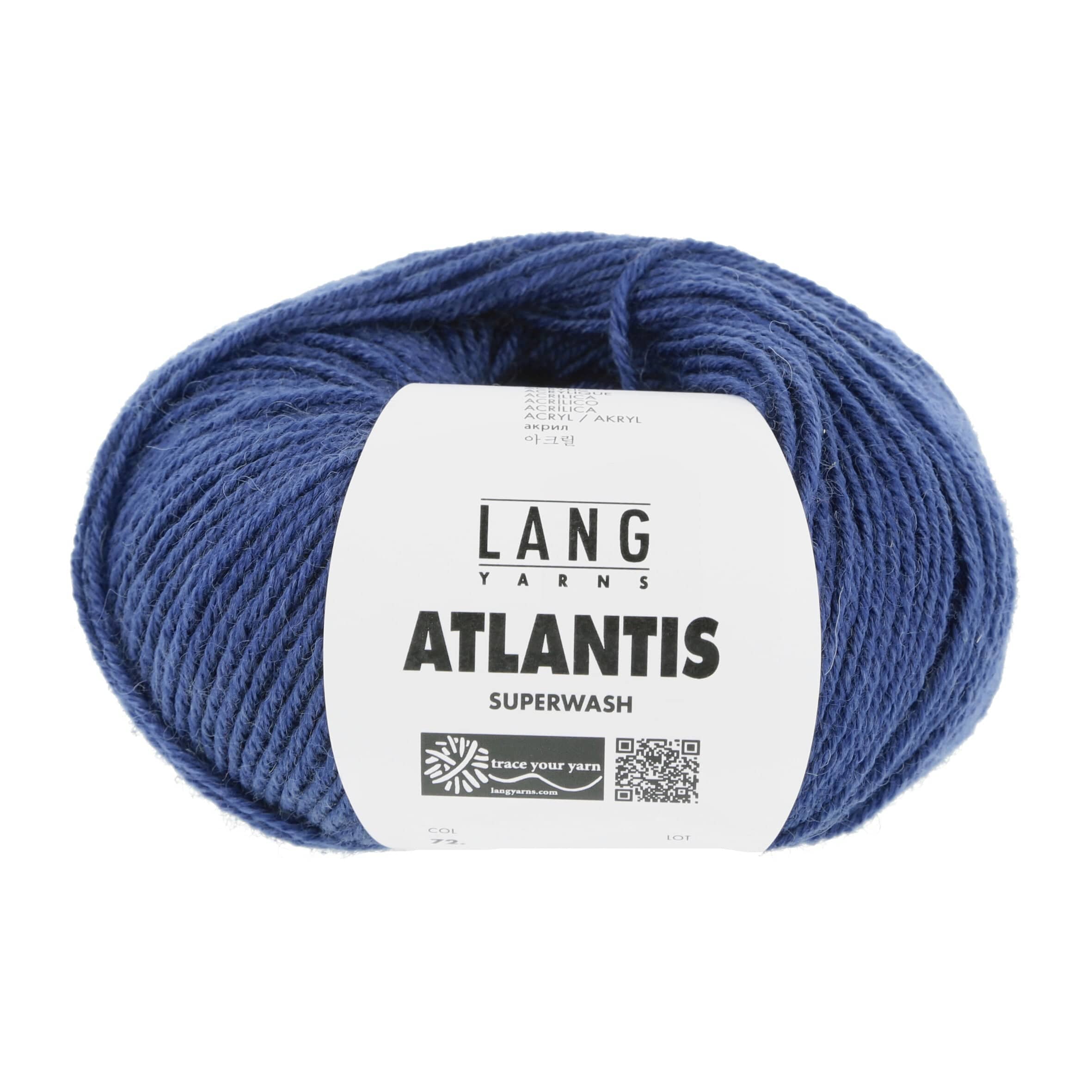 LANG YARNS Garn 0134 - jeans ATLANTIS