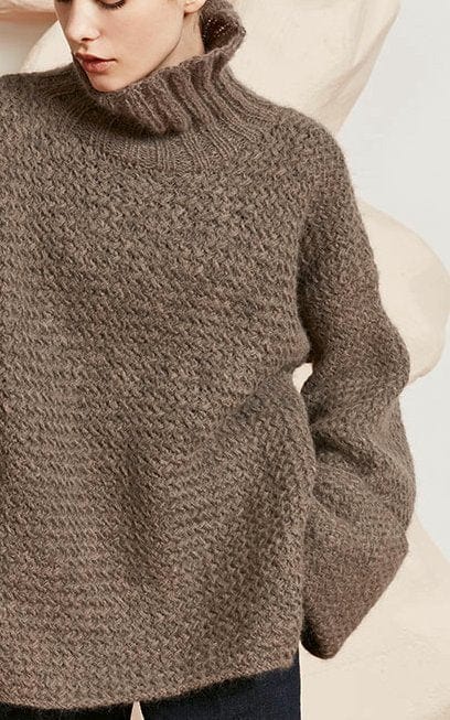 Oversized Pullover - MALOU LIGHT - Strickset von LANG YARNS jetzt online kaufen bei OONIQUE