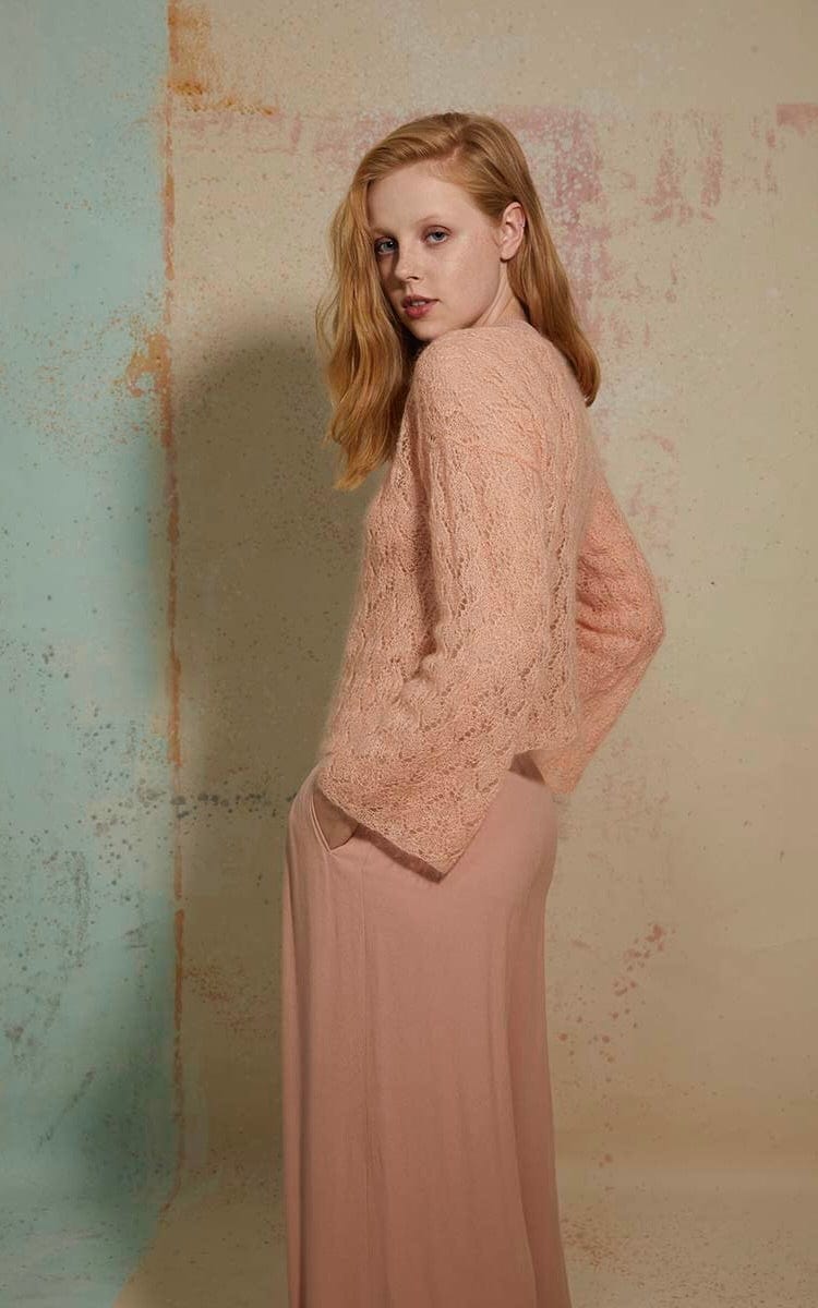 Pullover mit Ajourmuster - Lace - Strickset von LANG YARNS jetzt online kaufen bei OONIQUE
