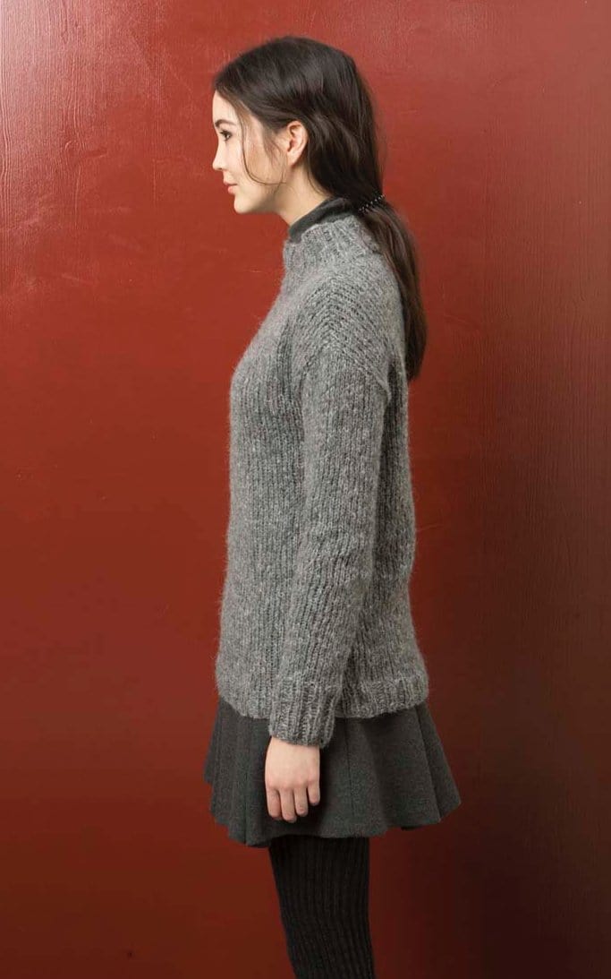 Pullover mit Halsborte - MALOU LIGHT - Strickset von LANG YARNS jetzt online kaufen bei OONIQUE