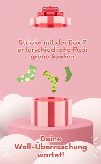 Mystery Box Sockenwolle - Green Edition 🍀 von OONIQUE jetzt online kaufen bei OONIQUE