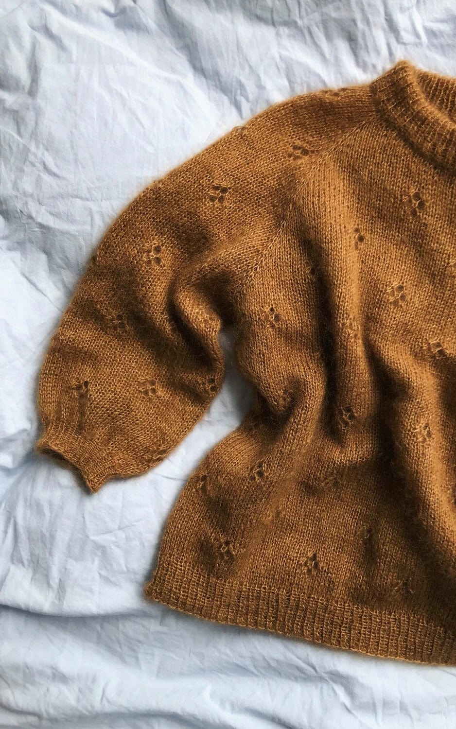 Fortune Sweater - TYNN SILK MOHAIR - Strickset von PETITE KNIT jetzt online kaufen bei OONIQUE