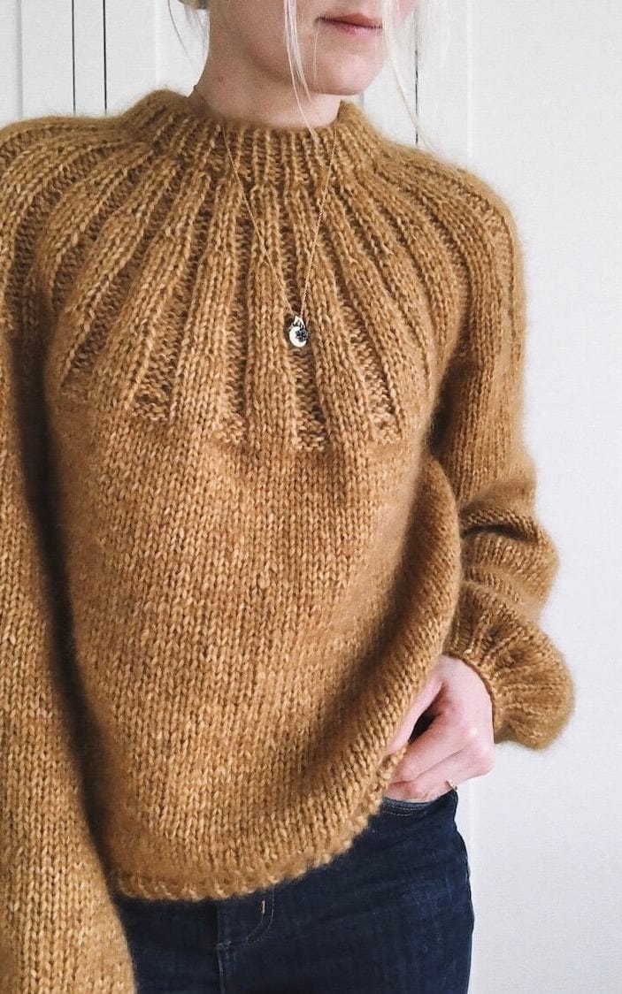 Sunday Sweater - KOS & TYNN SILK MOHAIR - Strickset von PETITE KNIT jetzt online kaufen bei OONIQUE