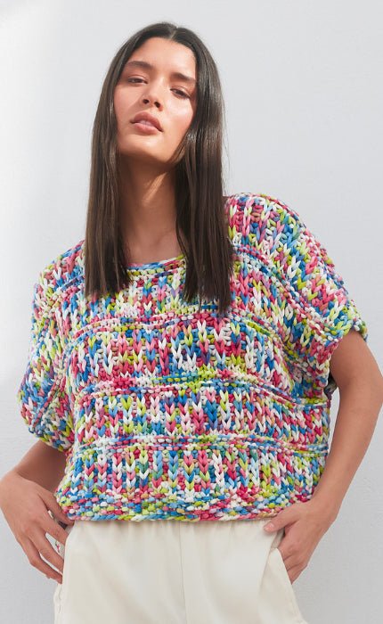 Shirt in Halbpatent - GELATO - Strickset von LANA GROSSA jetzt online kaufen bei OONIQUE