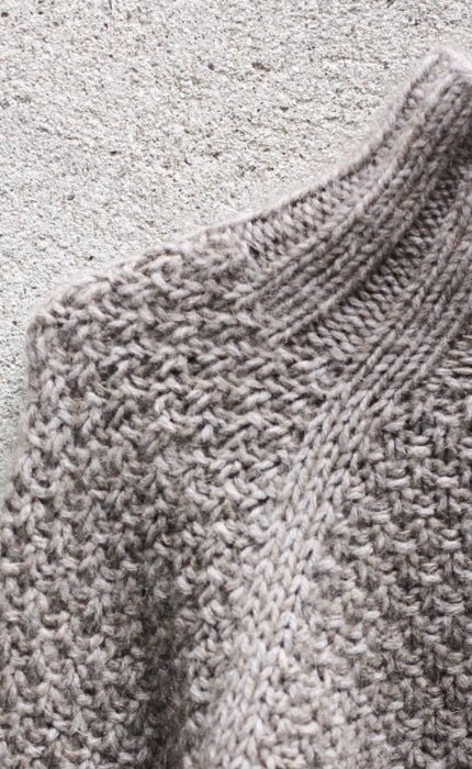 Truffle Sweater - HEAVY MERINO & SOFT SILK MOHAIR - Strickset von KNITTING FOR OLIVE jetzt online kaufen bei OONIQUE